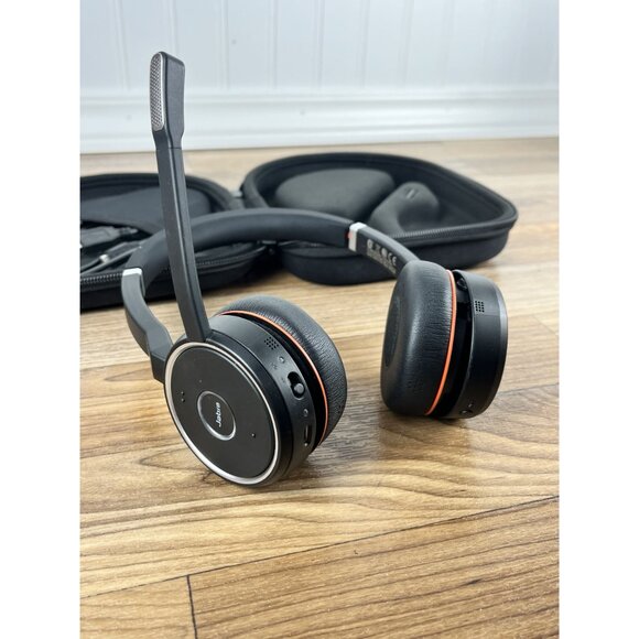 Jabra HSC040W Evolve 75 Wireless Bluetooth Headset w/Case - Picture 5 of 10